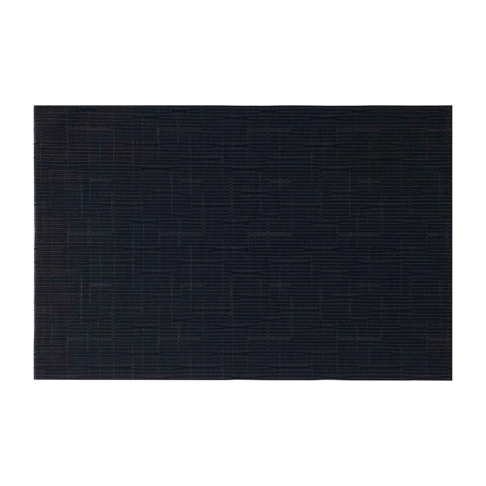 Napperon en textilène de 11,3" x 17'', noir 