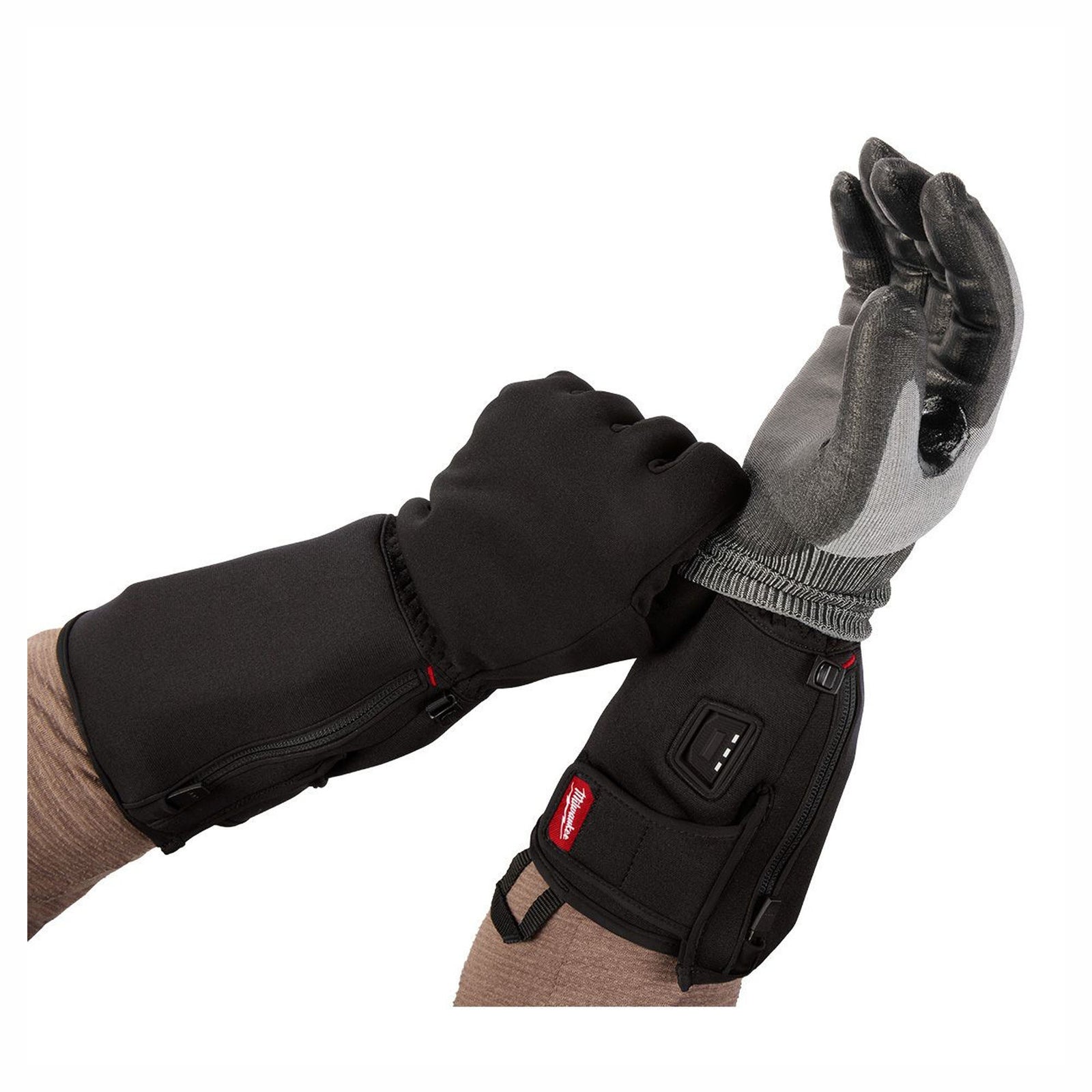 Doublures chauffantes pour gants de travail, T-grand (noir)