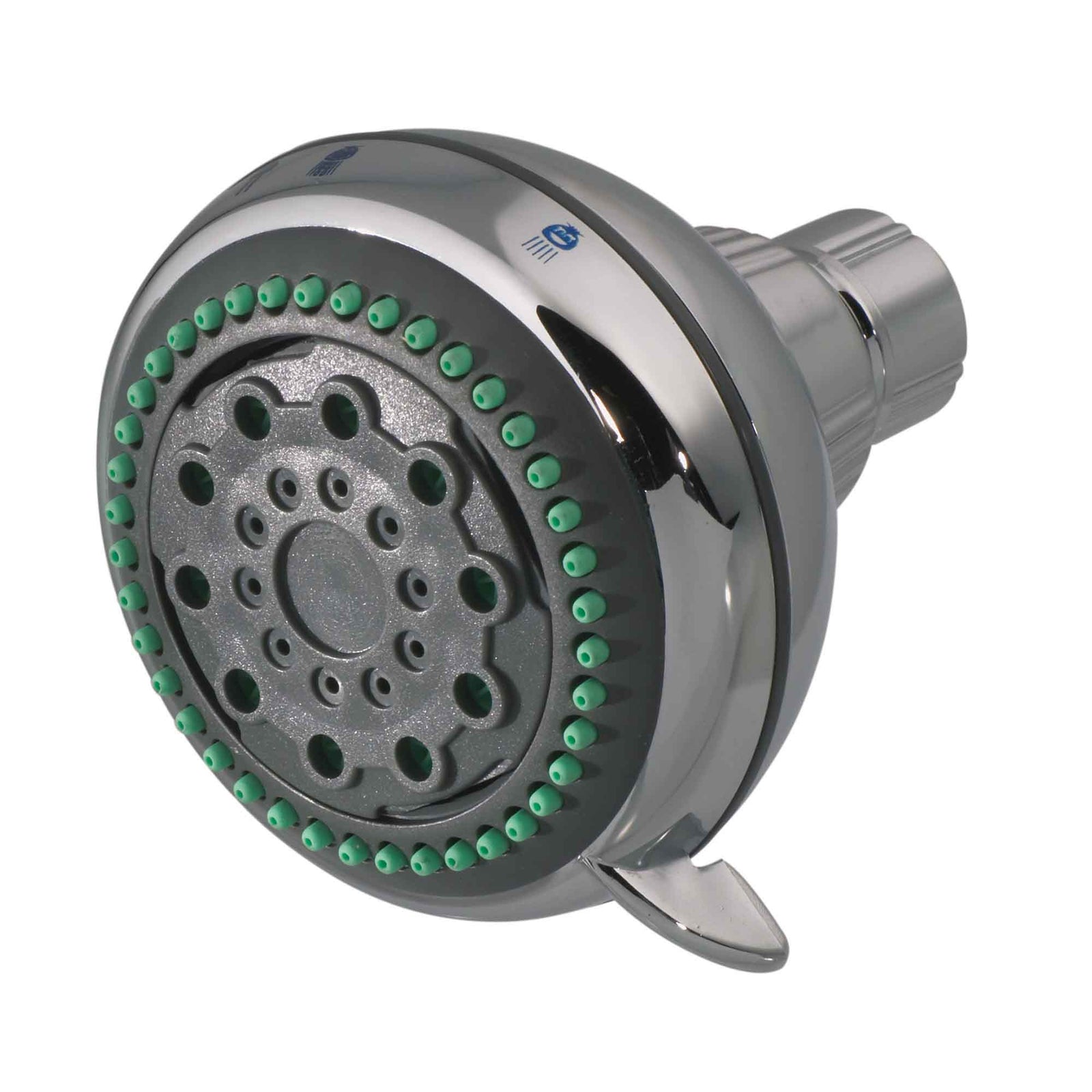 Pomme de douche à 5 réglages, chrome