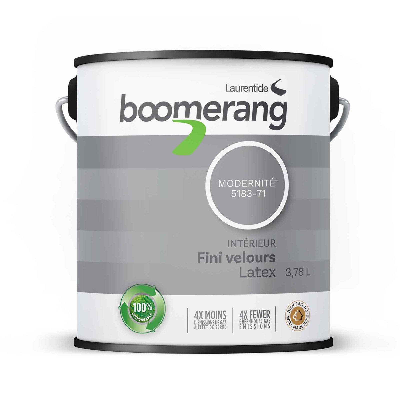 Peinture d’intérieur velours modernité, 3,78 L