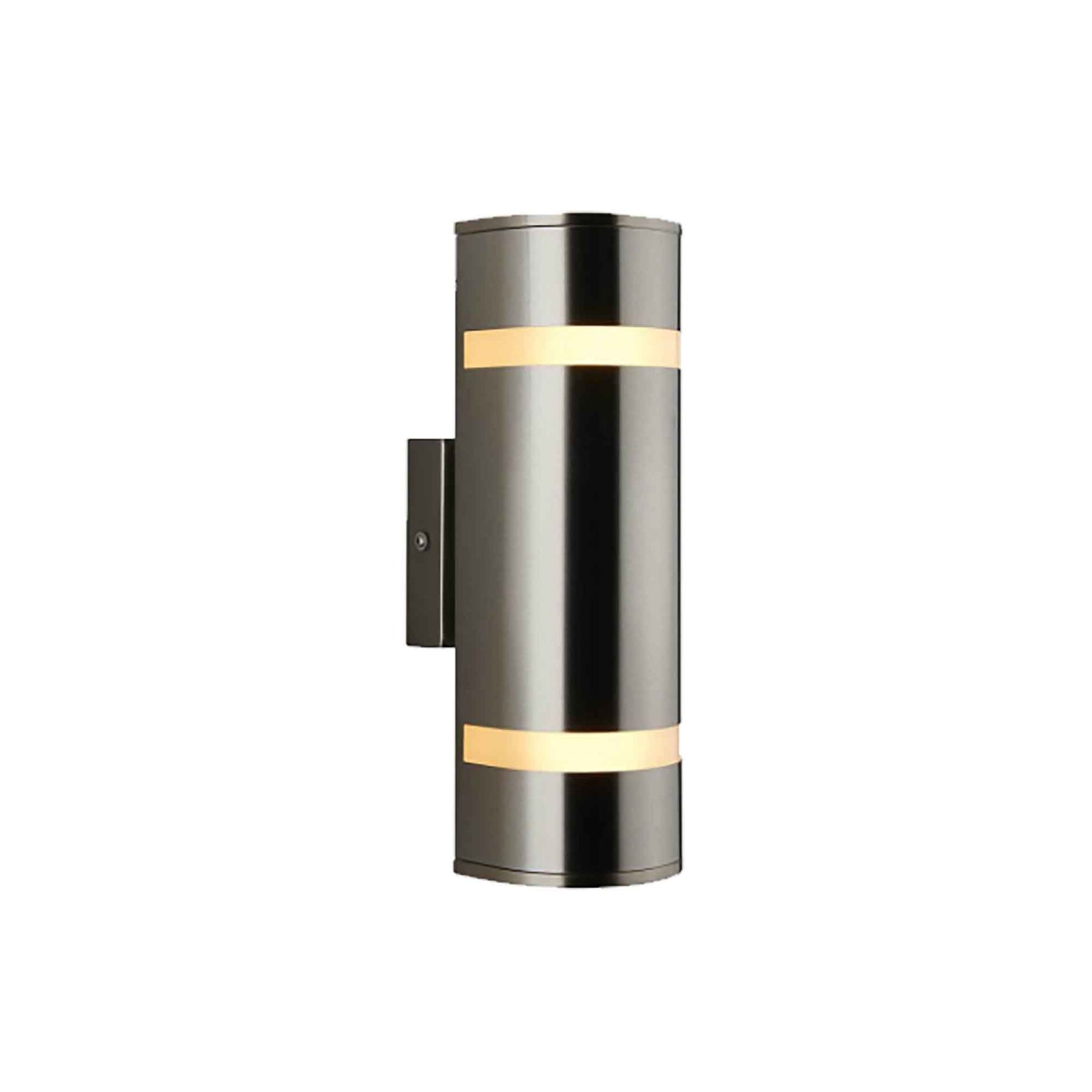 Luminaire mural d’extérieur Artika à 2 lumières, acier inoxydable