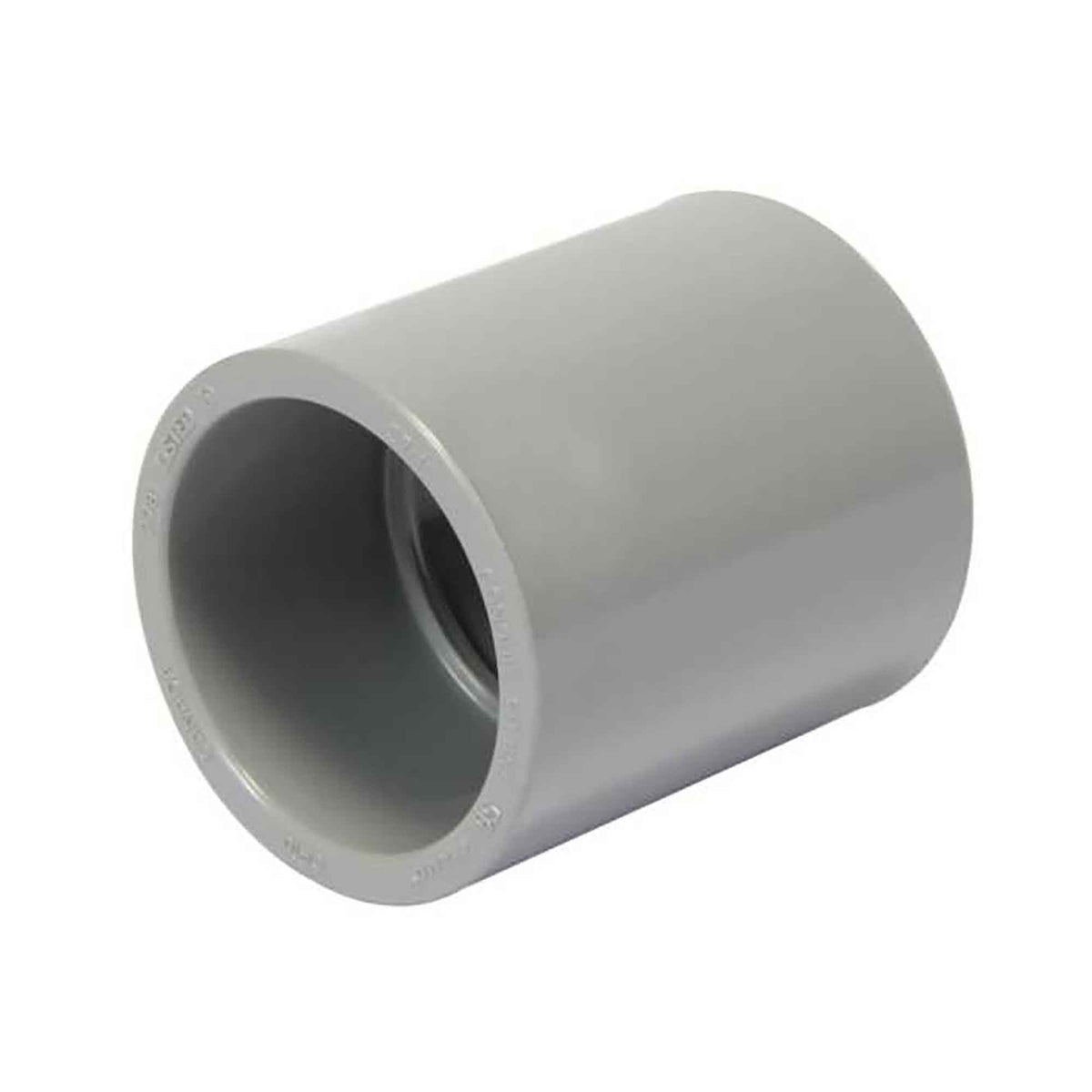 Raccord pour conduits en PVC gris, 1&quot;