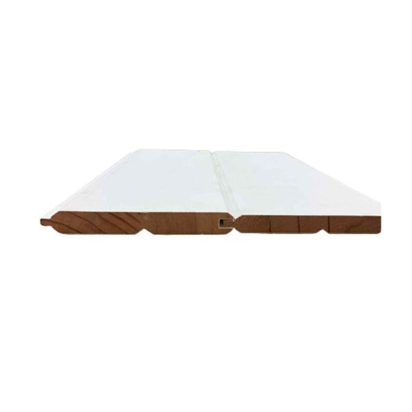 Calypso Pattern 17-19 Primed Finger Jointed Pine Paneling , 5/8'' x 6 ...