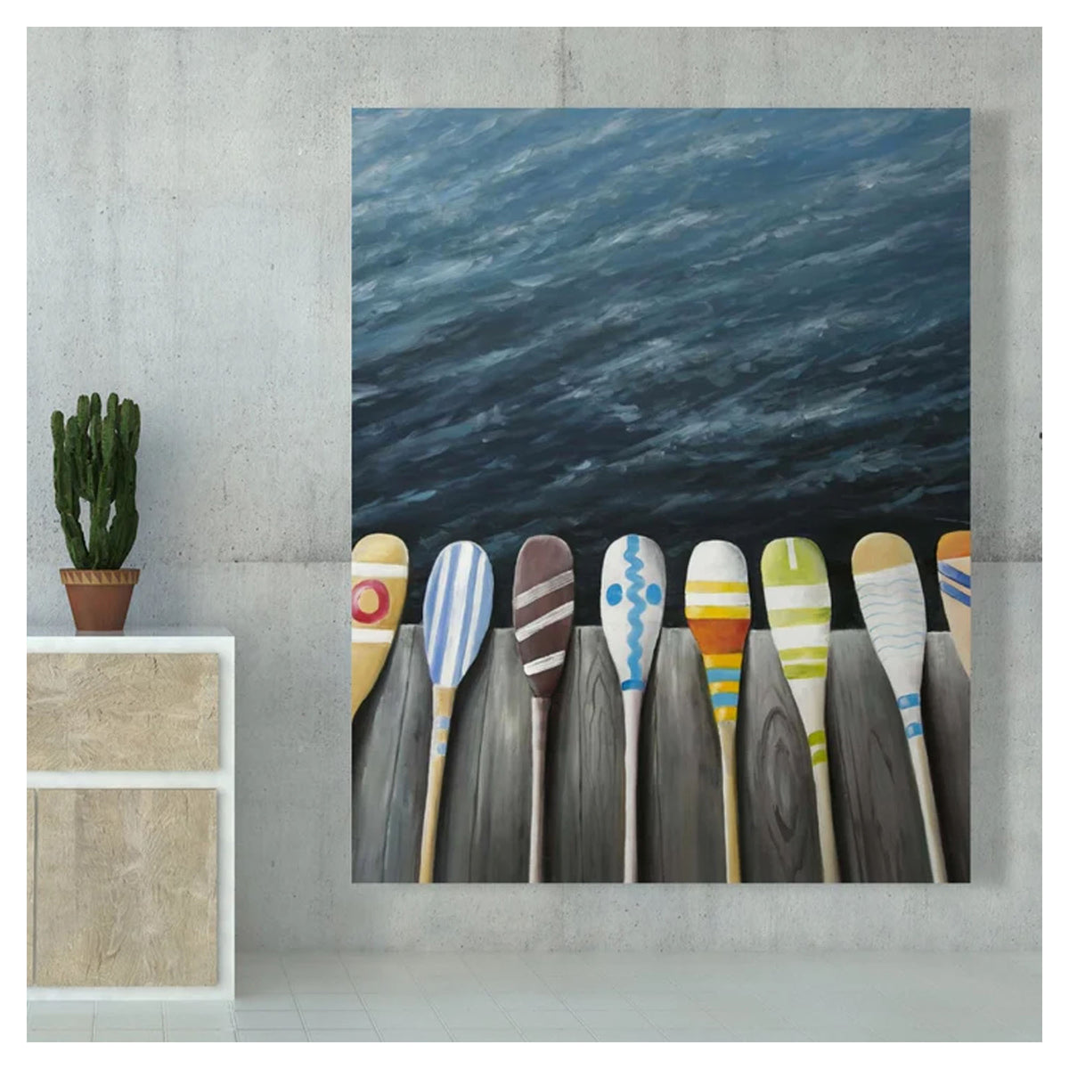 Toile non encadrée, 48" x 60" (assorties)