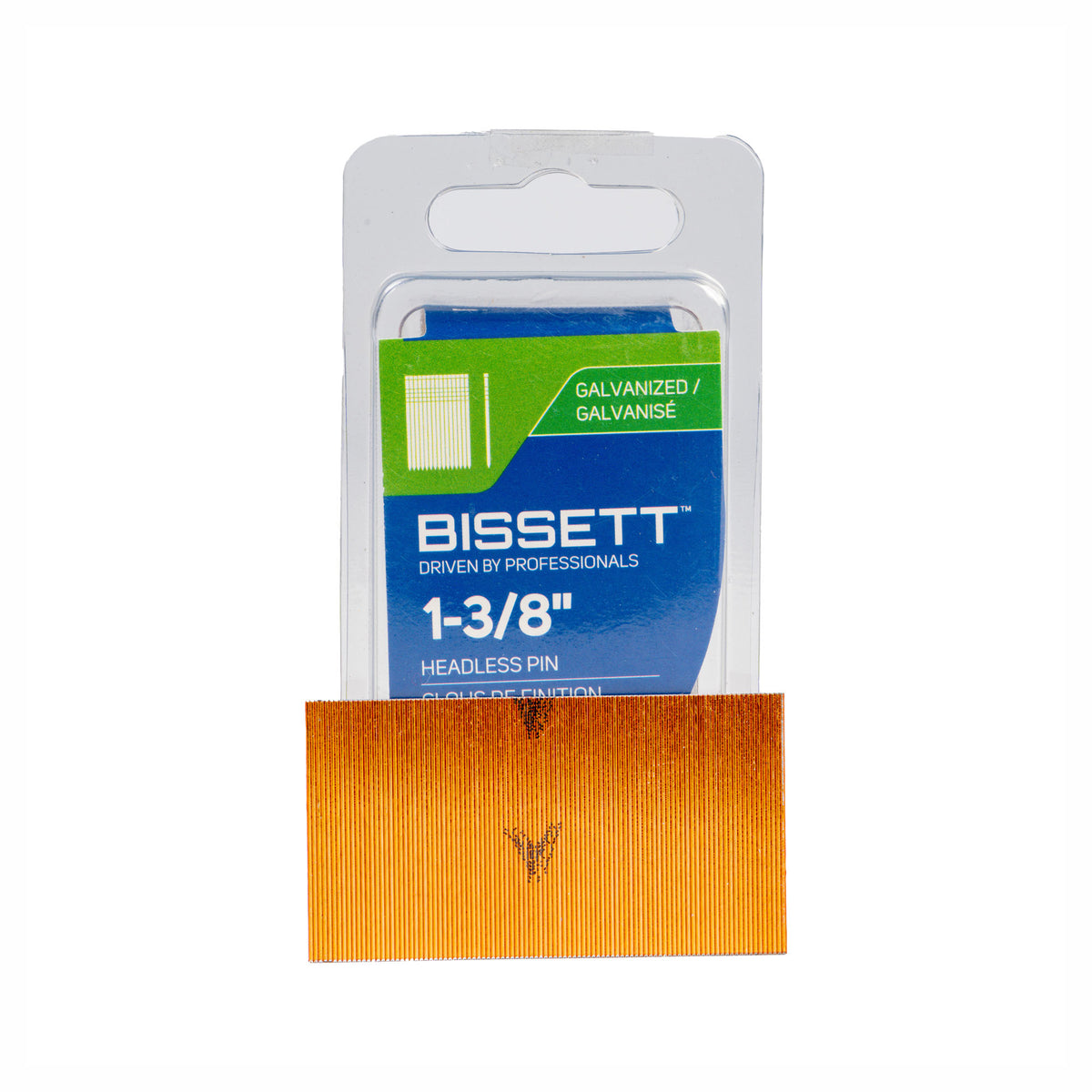 Clous de finition fins sans tête de calibre 23 en acier galvanisé, 1-3/8'' (2 600 unités)
