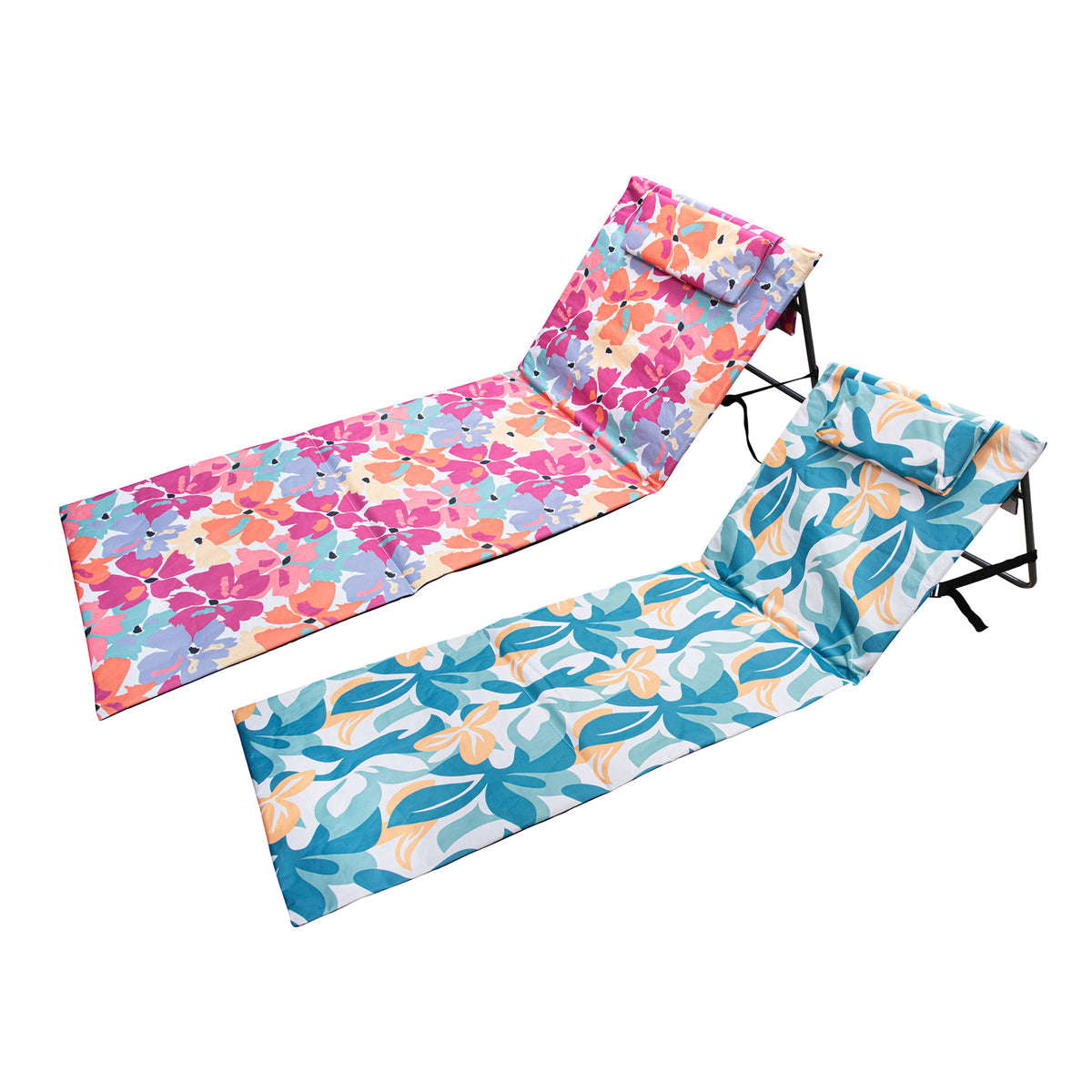 Chaise longue de plage, 61" x 21" (choix entre 2 modèles)