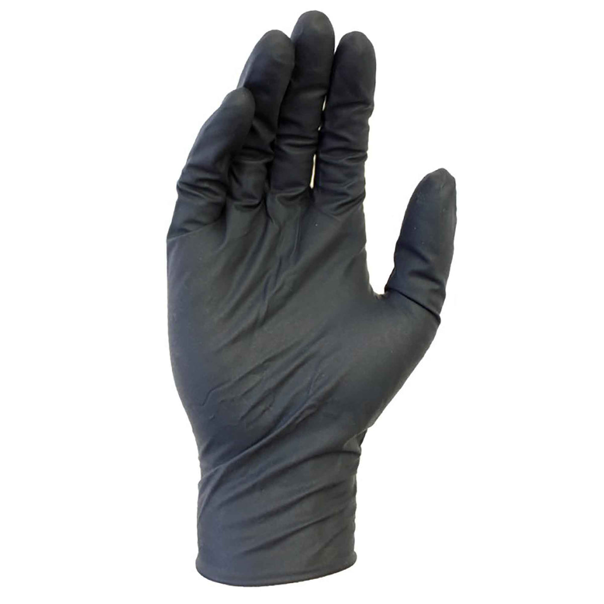 Gant jetable en nitrile noir de 8 mil non poudrés Suretouch, grand (50 unités)
