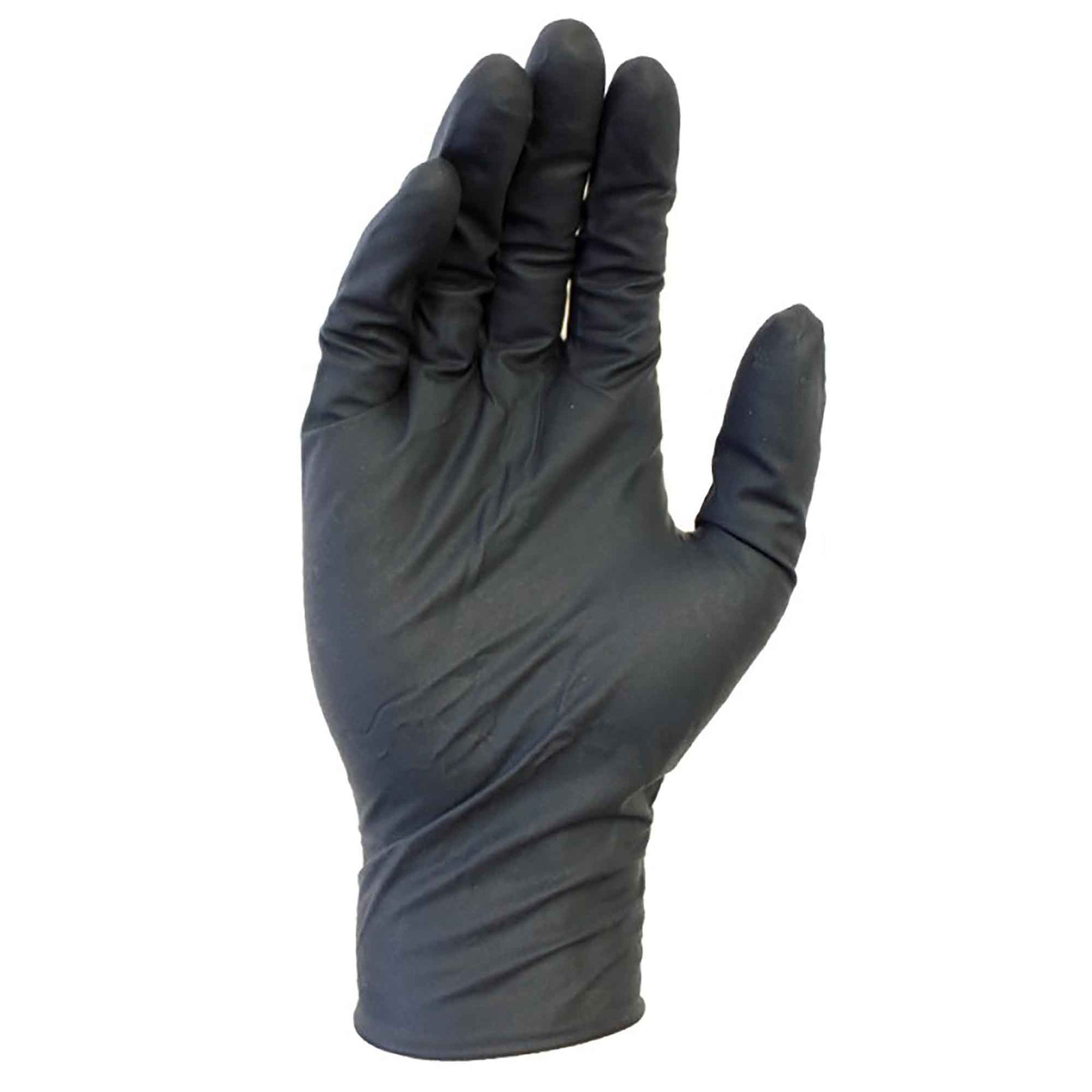 Gant jetable en nitrile noir de 8 mil non poudrés Suretouch, grand (50 unités)