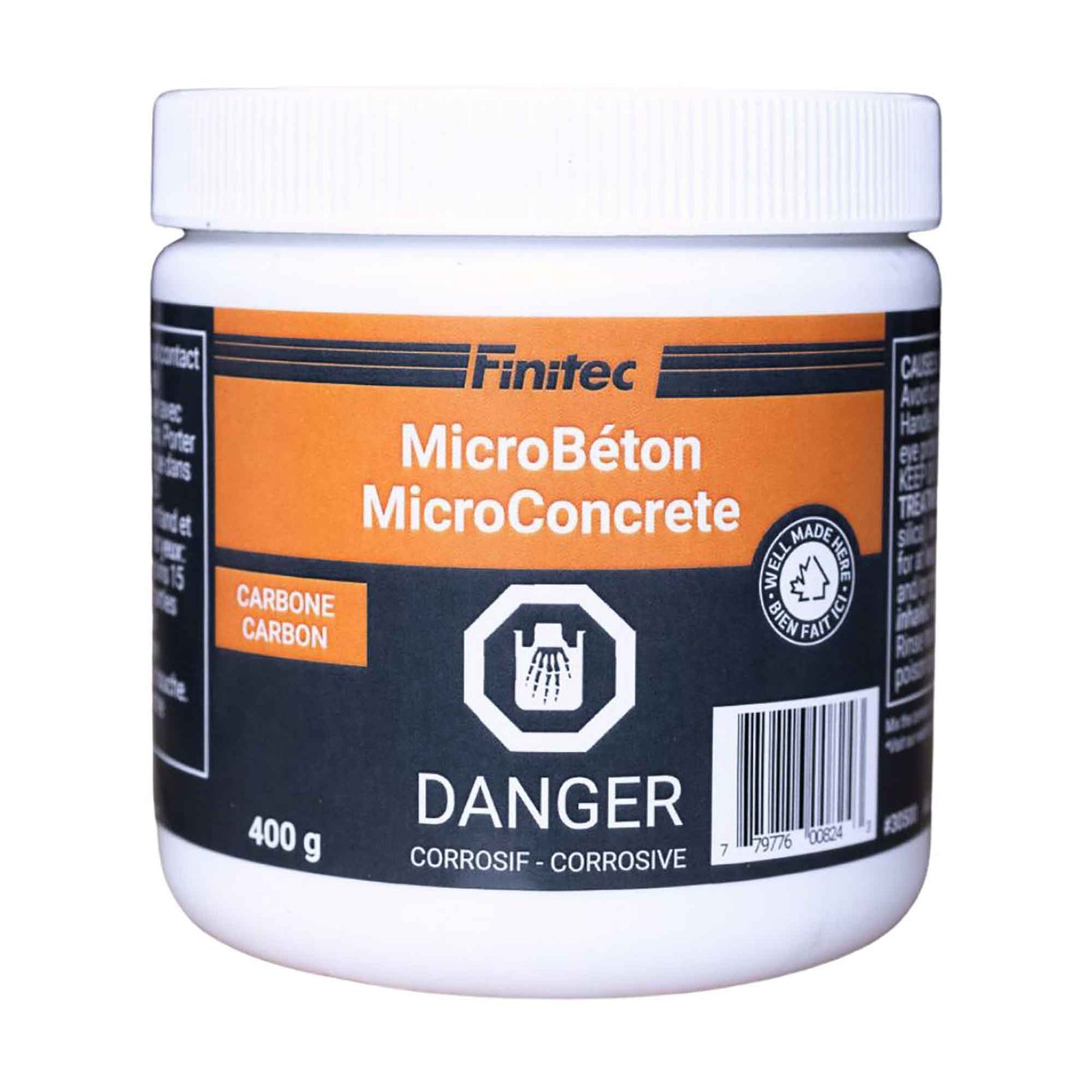 MicroBéton de 400 g, carbone 