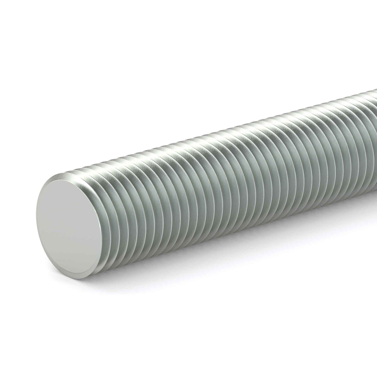 Tige filetée en acier zingué, 1'' x 36''