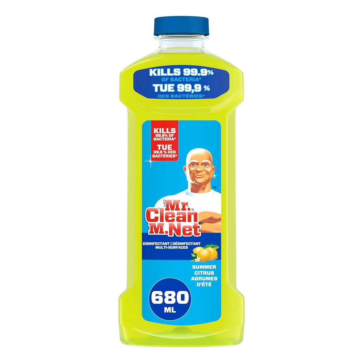 Désinfectant multi-surface aux agrumes d'été, 680 ml