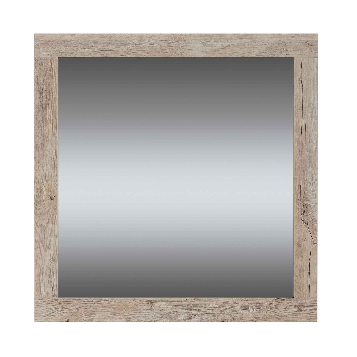 Miroir avec bordure au fini laqué, 29-1/2&quot; x 3/4&quot; x 30&quot;