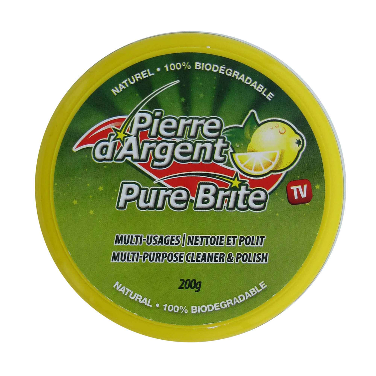 Nettoyant et poli tout usage Pierre d’argent, 200 g