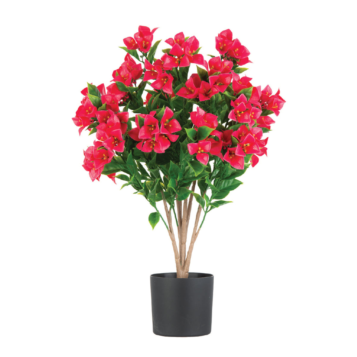 Arbre de bougainvillier fuchsia artificiel, 25,2"