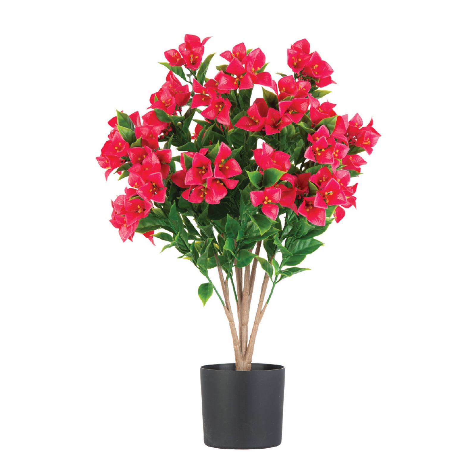 Arbre de bougainvillier fuchsia artificiel, 25,2"