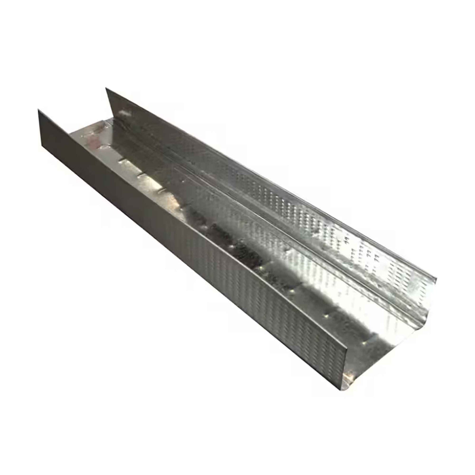 Lisse en acier léger, 3-5/8" x 10'