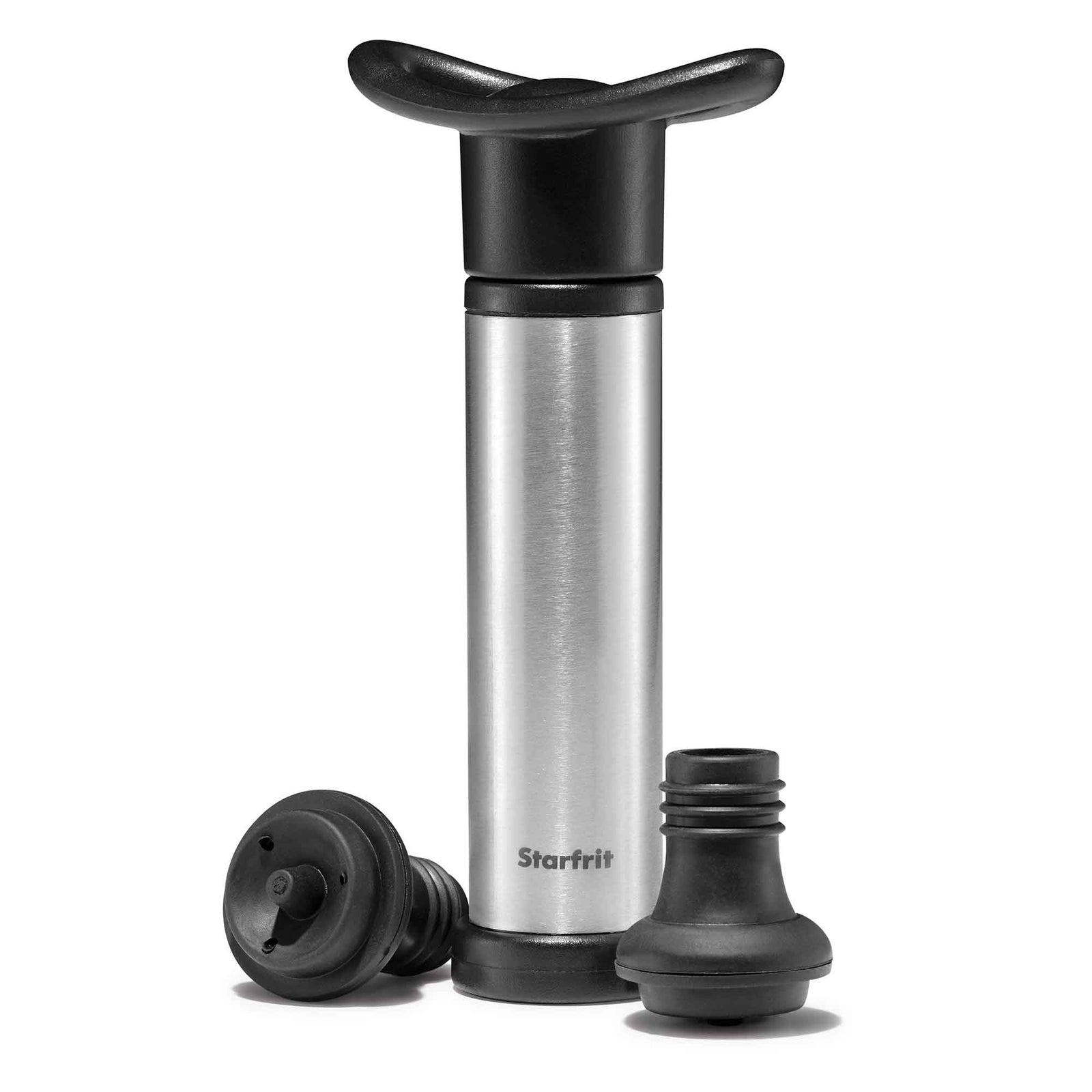 Pompe pour préserver le vin avec 2 bouchons