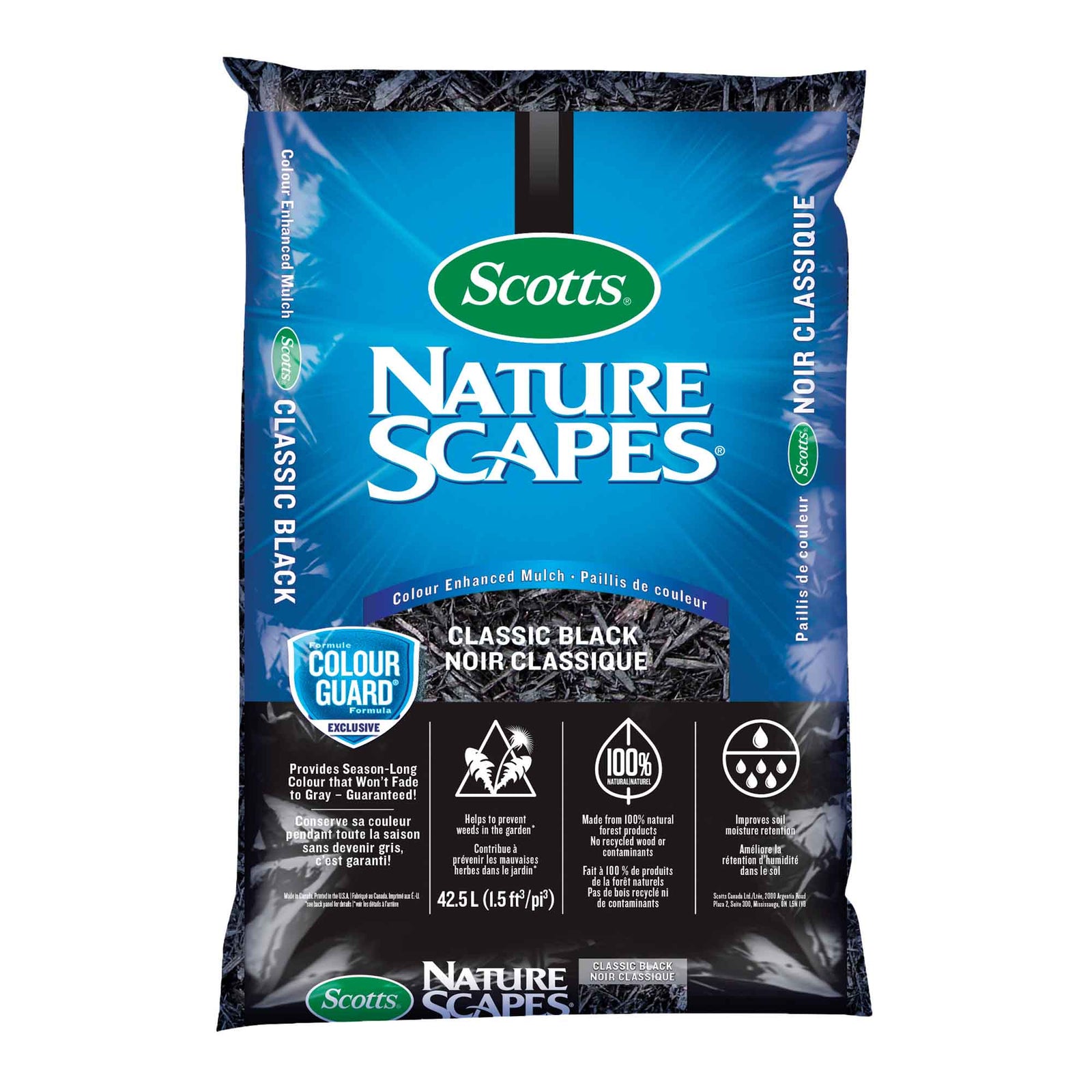 Paillis noir classique Nature Scapes , 42,5 L