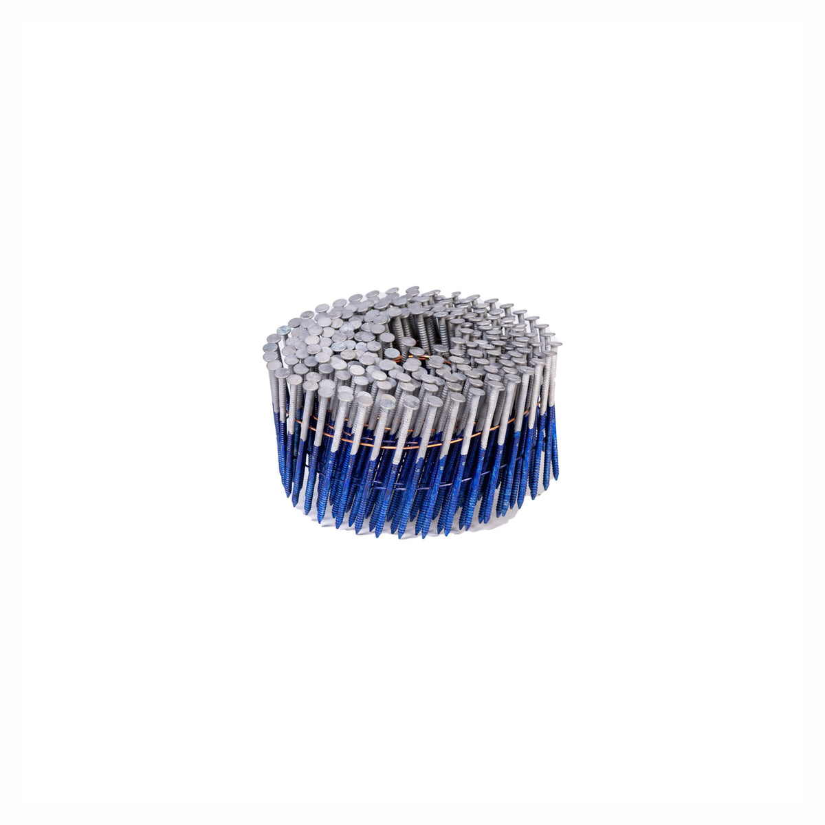Clous en rouleaux galvanisés à chaud à angle de 15° avec tiges annelées, 2-1/4" x .094 (4 500 unités)