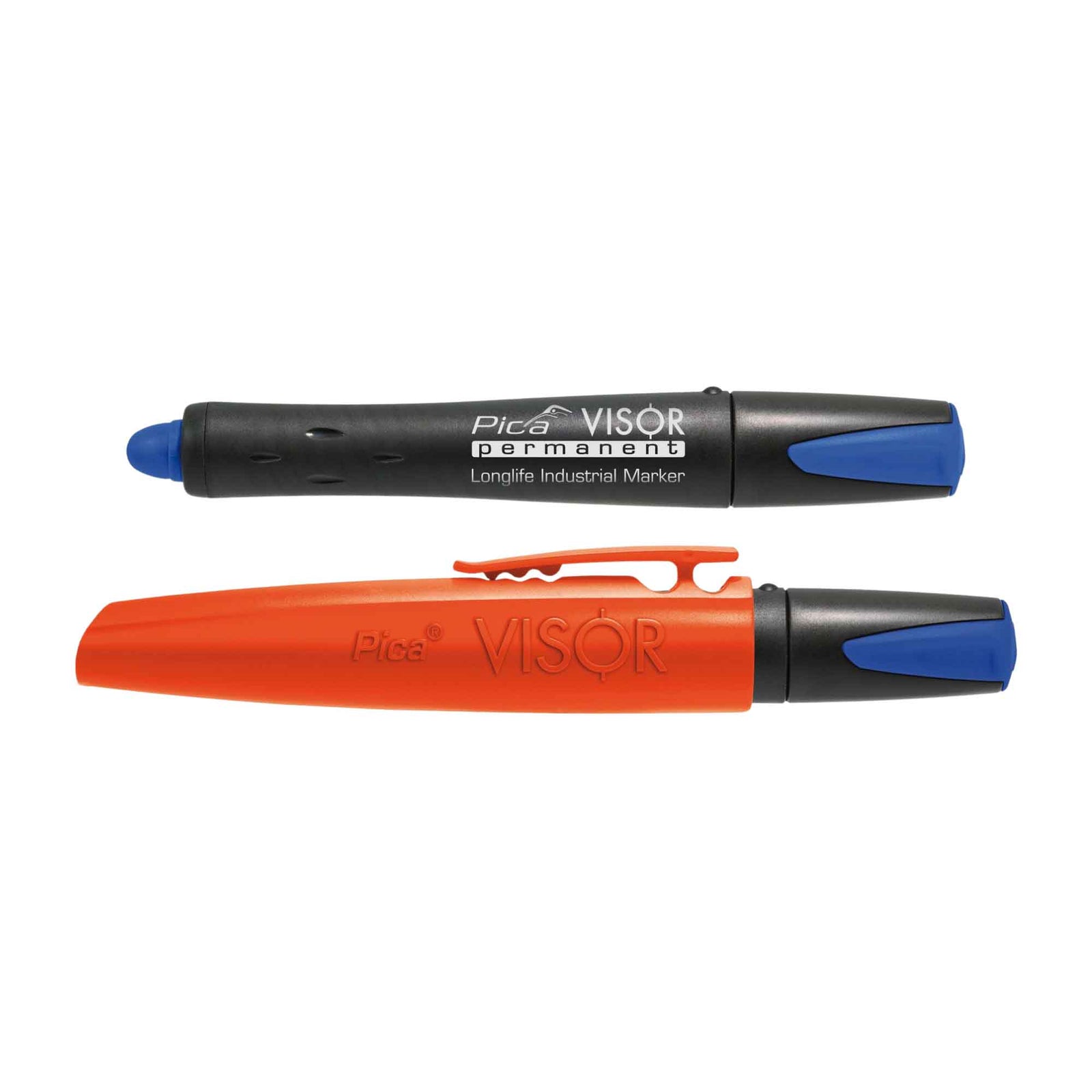 Marqueur permanent Pica-Visor, bleu