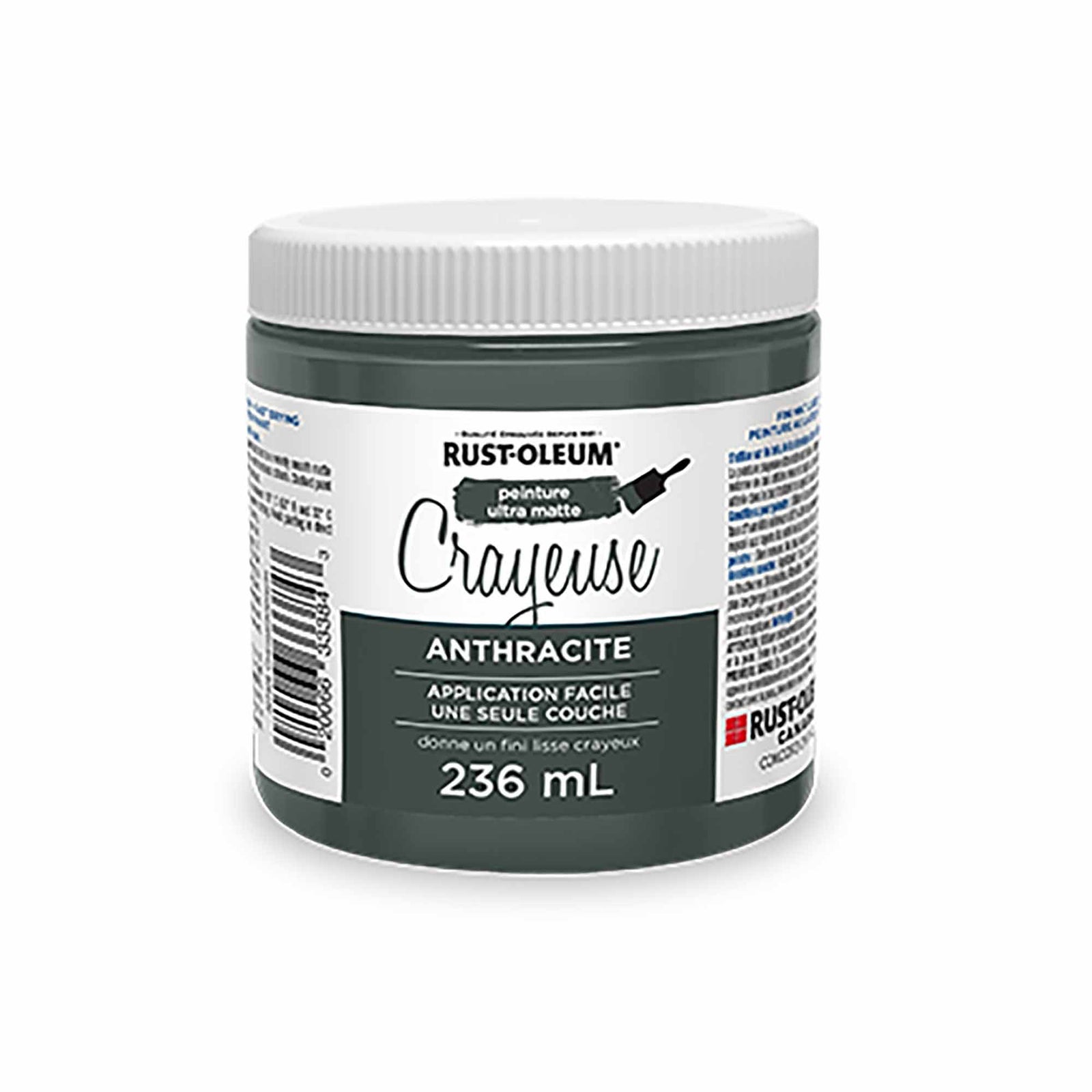 Peinture à la craie Ultra Mate anthracite, 236 ml