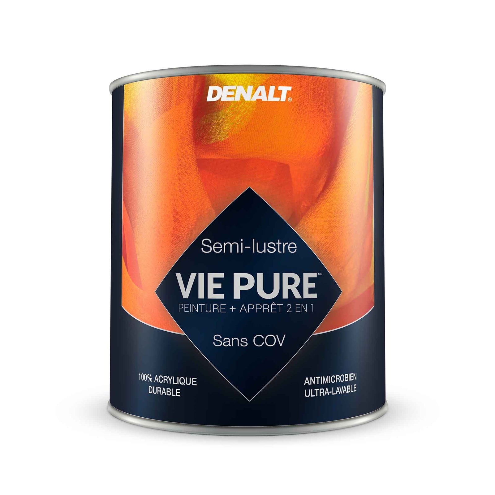 Peinture et apprêt 2 en 1 Vie Pure semi-lustre base moyenne, 927 ml