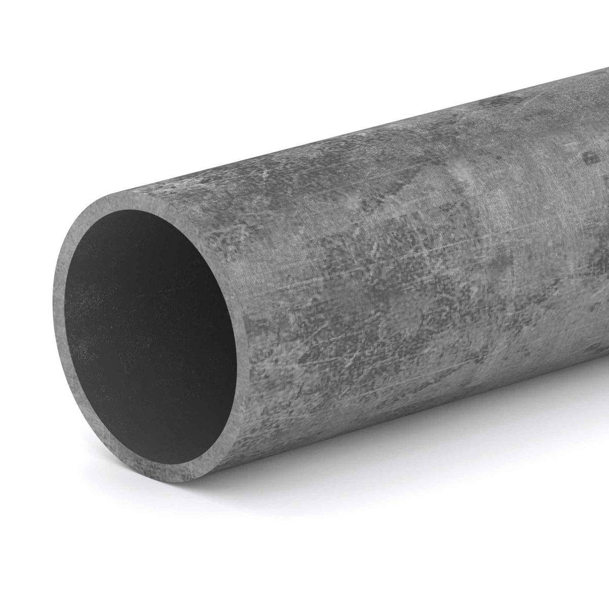 Tube rond en acier non plaqué, 3/4'' x 48''