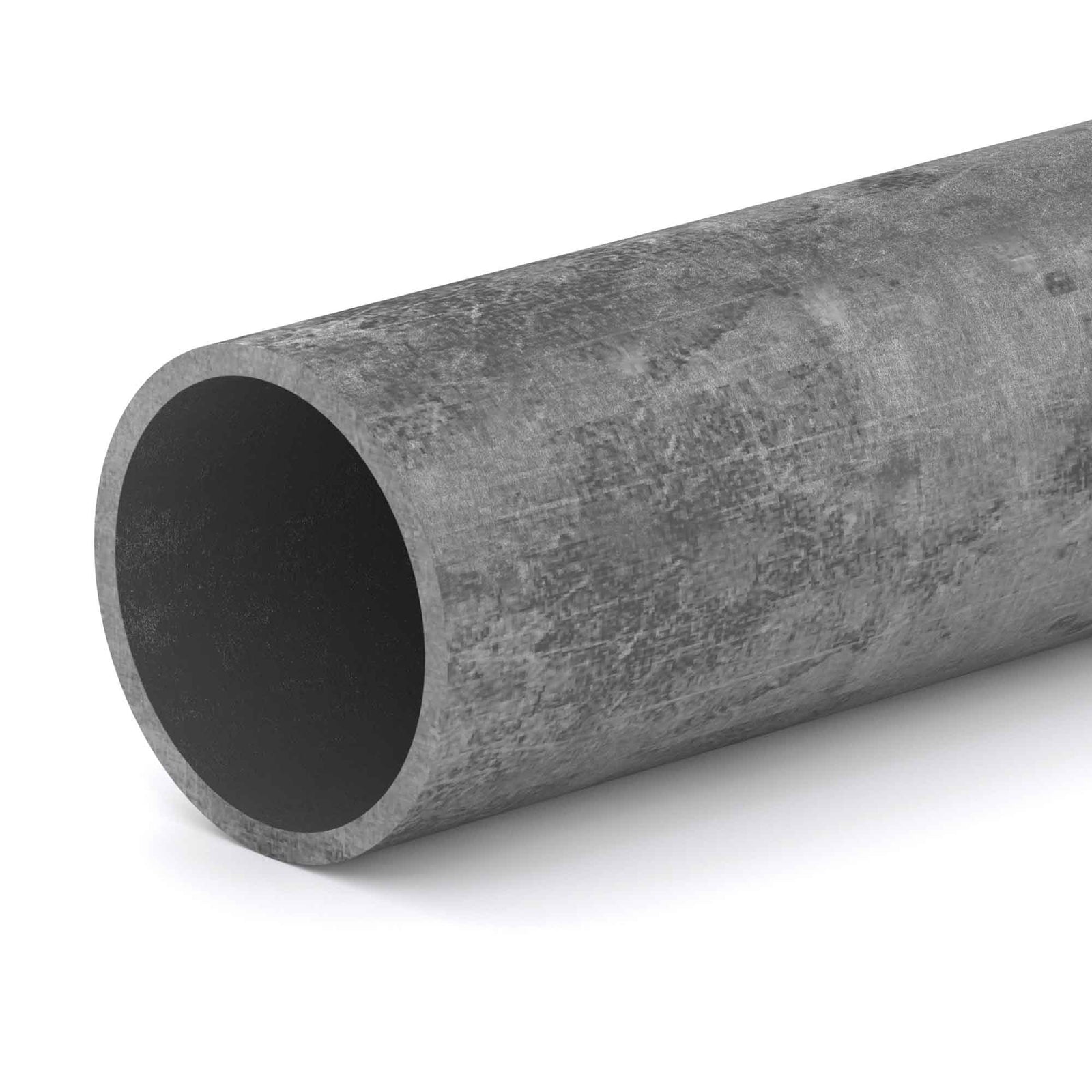 Tube rond en acier non plaqué, 3/4'' x 48''