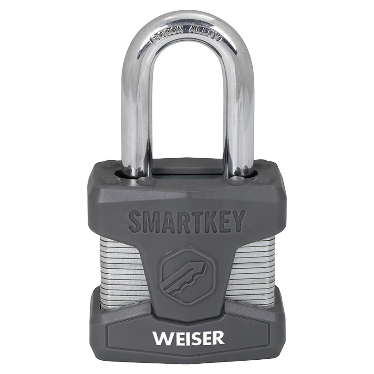 Cadenas SmartKey en acier laminé de 2" de large avec anse de 1-1/2" de hauteur