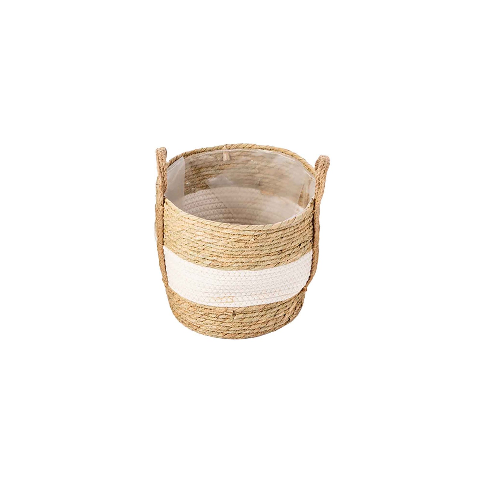 Cache-pot en jute Mambo, moyen