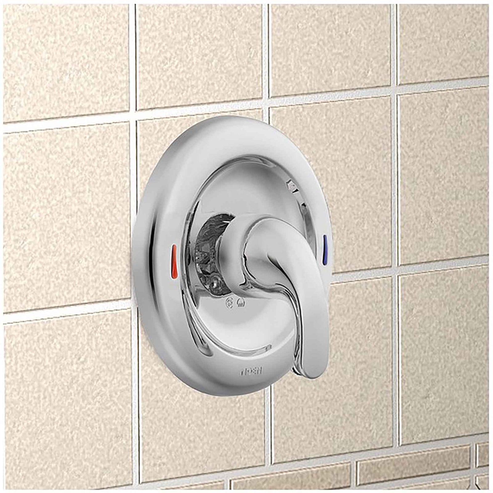 Robinet de douche et bain à 1 levier avec équilibrage de pression Posi-Temp Adler, Chrome