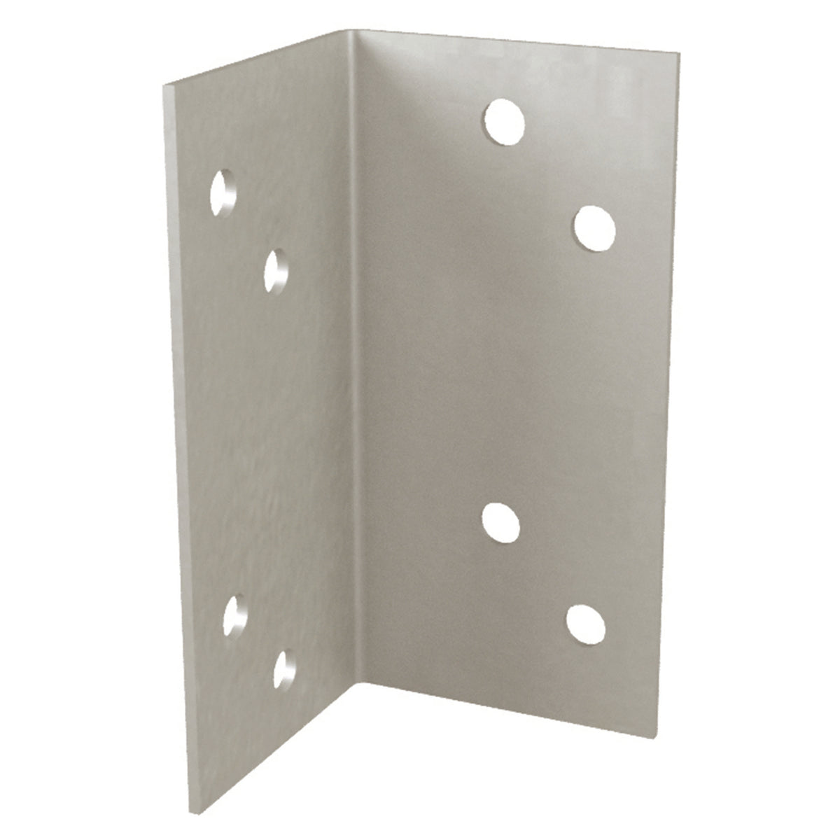 Angle de charpente A3 en zinc de calibre 16, 1-1/2" x 1-1/2" x 2-3/4"