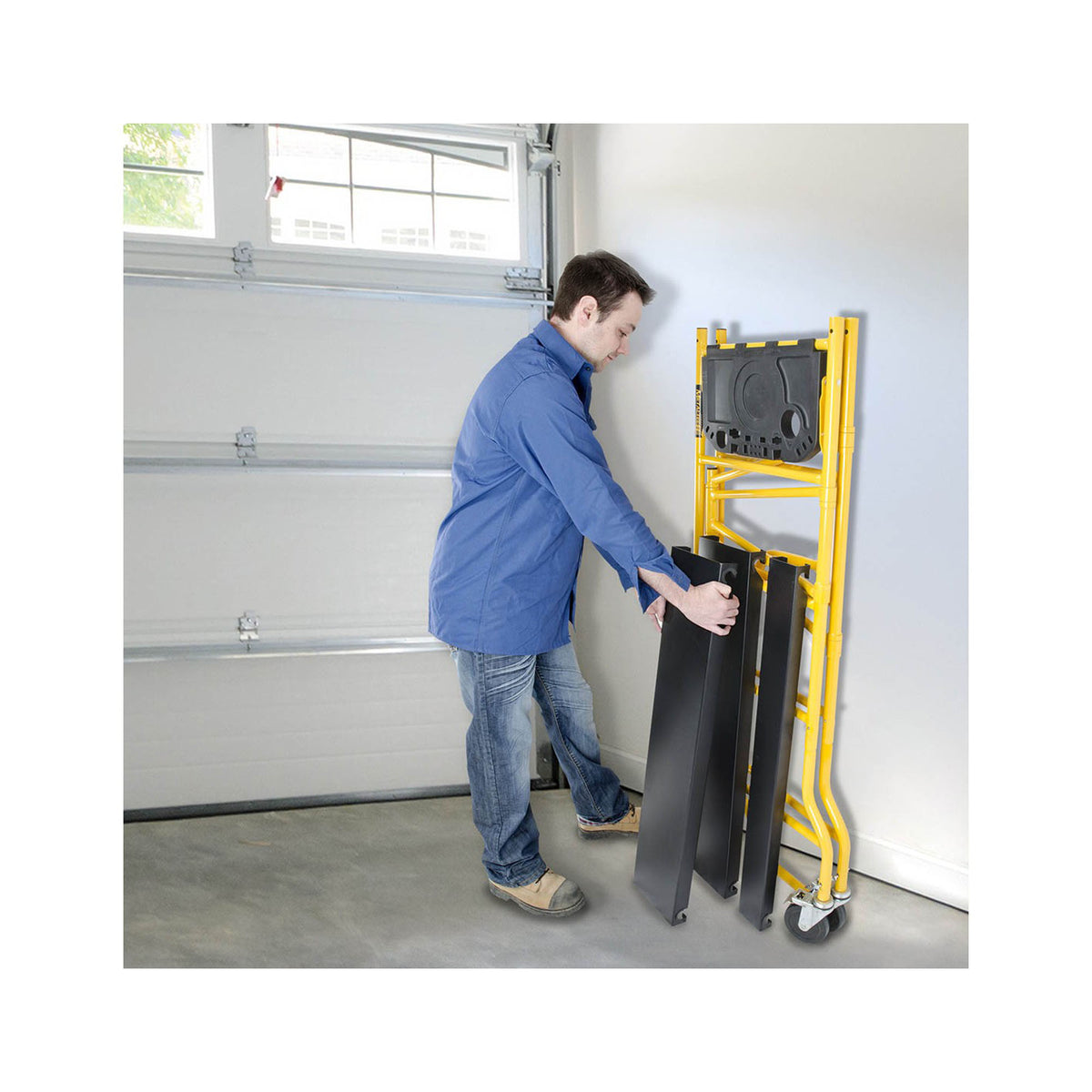 Mini-échafaudage portatif en acier, Jobsite Series 5'