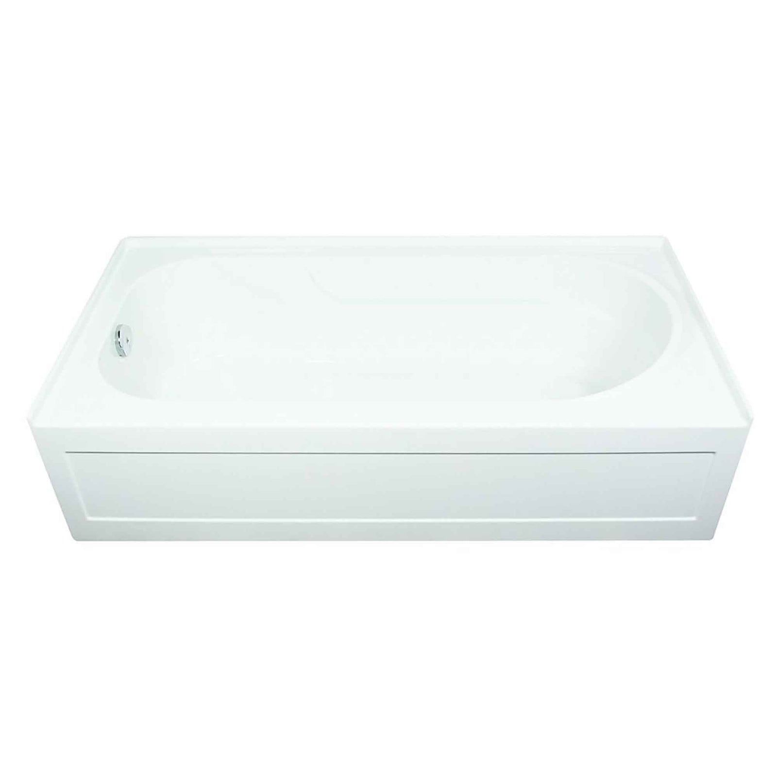 Baignoire Ariel en acrylique avec drain à gauche