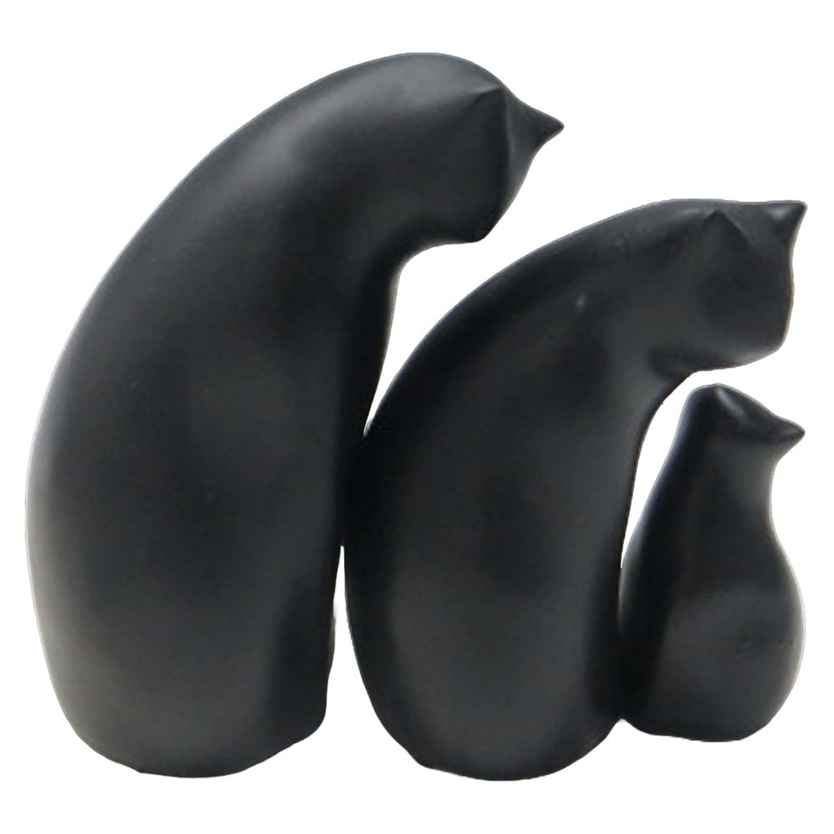 Décoration de figurines de chats, 3 pièces