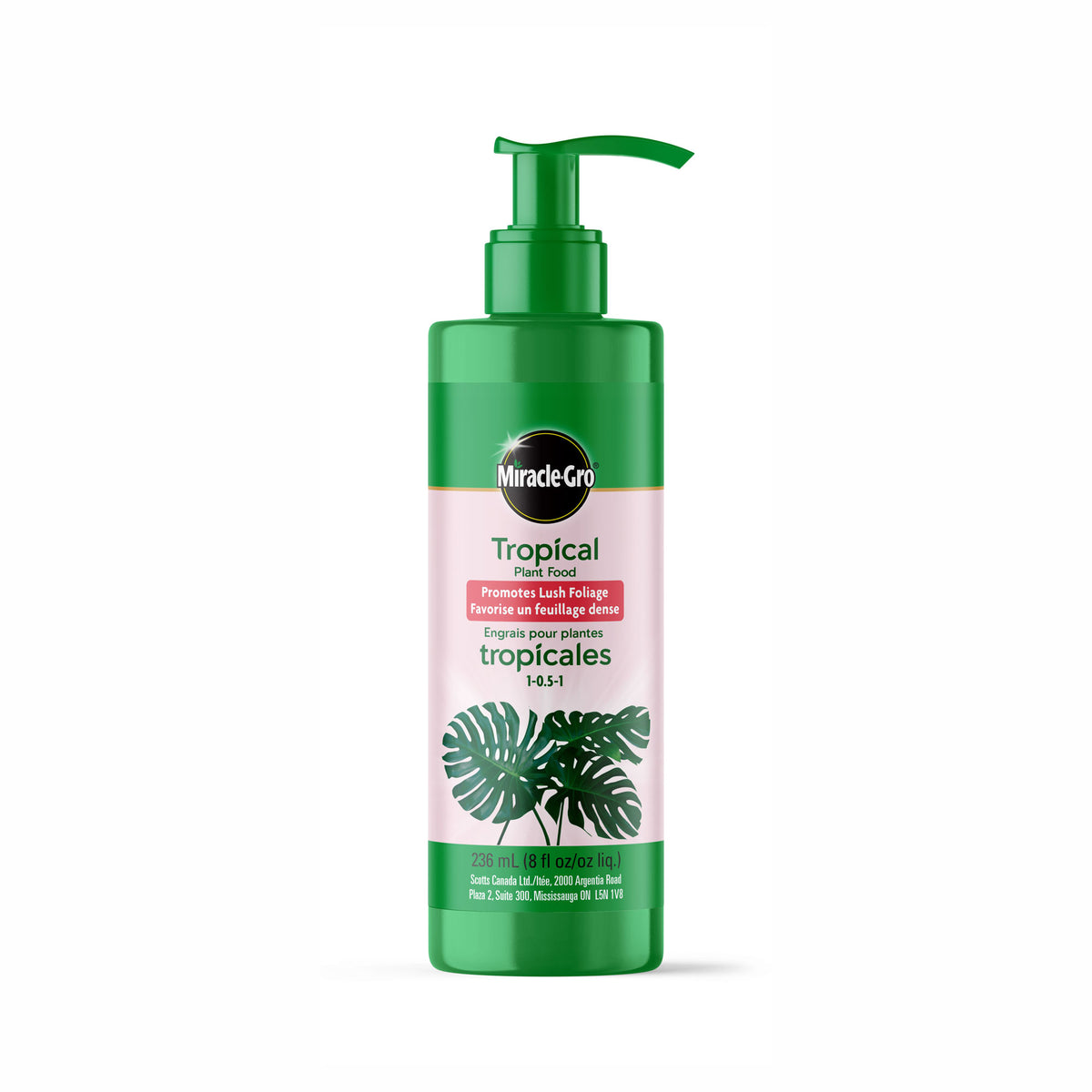 Engrais pour plantes tropicales 1-0.5-1, 236 ml