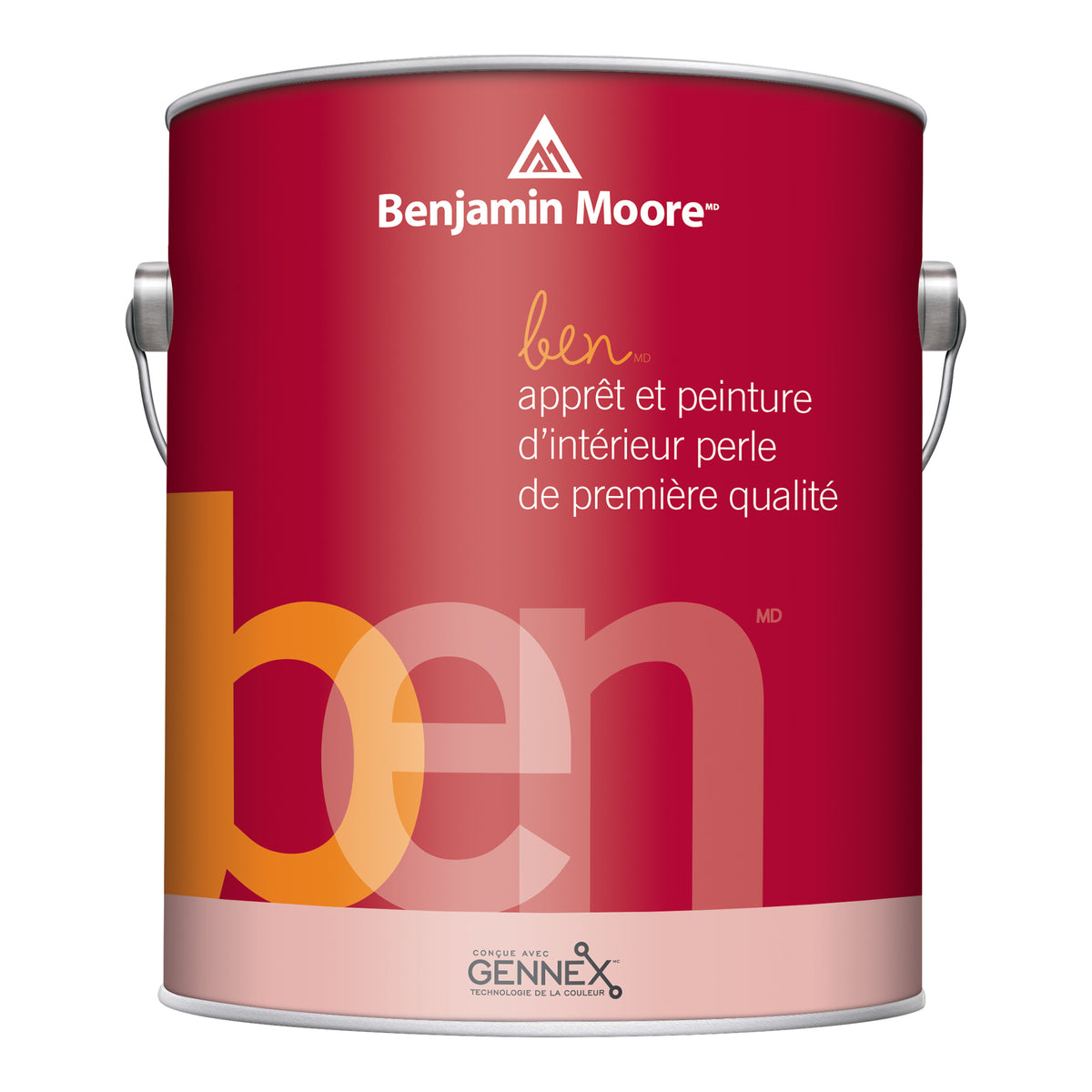 Peinture et apprêt d’intérieur de qualité supérieur fini perle, base 2, 3,79 l