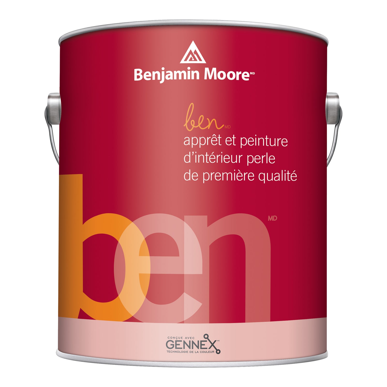 Peinture et apprêt d’intérieur de qualité supérieur fini perle, base 2, 3,79 l