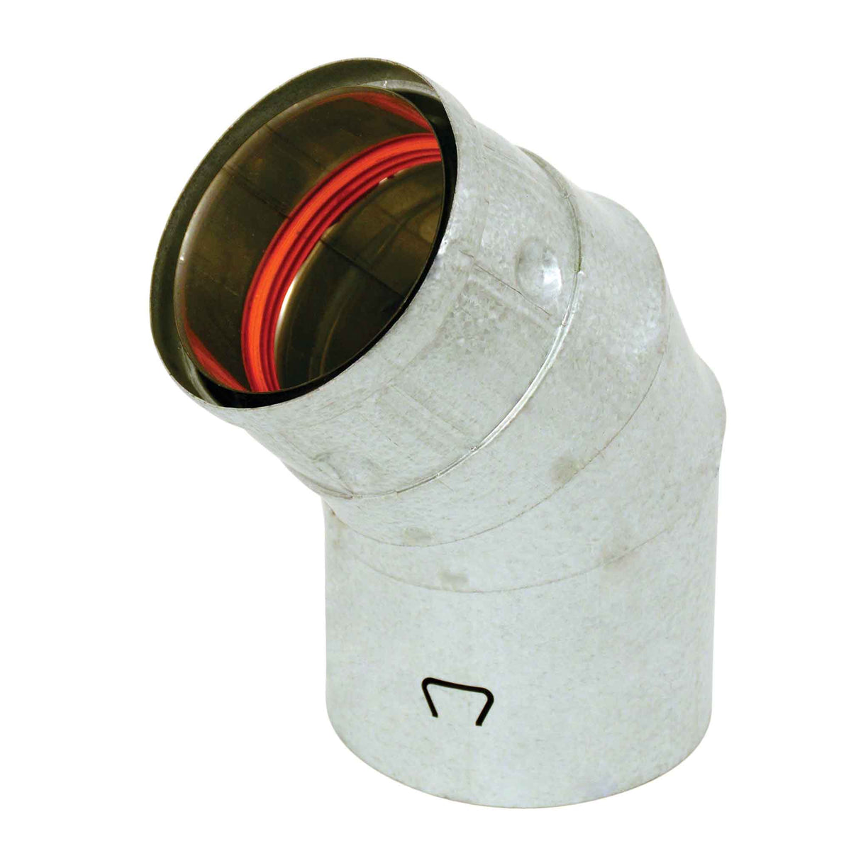 SPV PELLET coude 45°, 4&quot; (4SPV-45E)