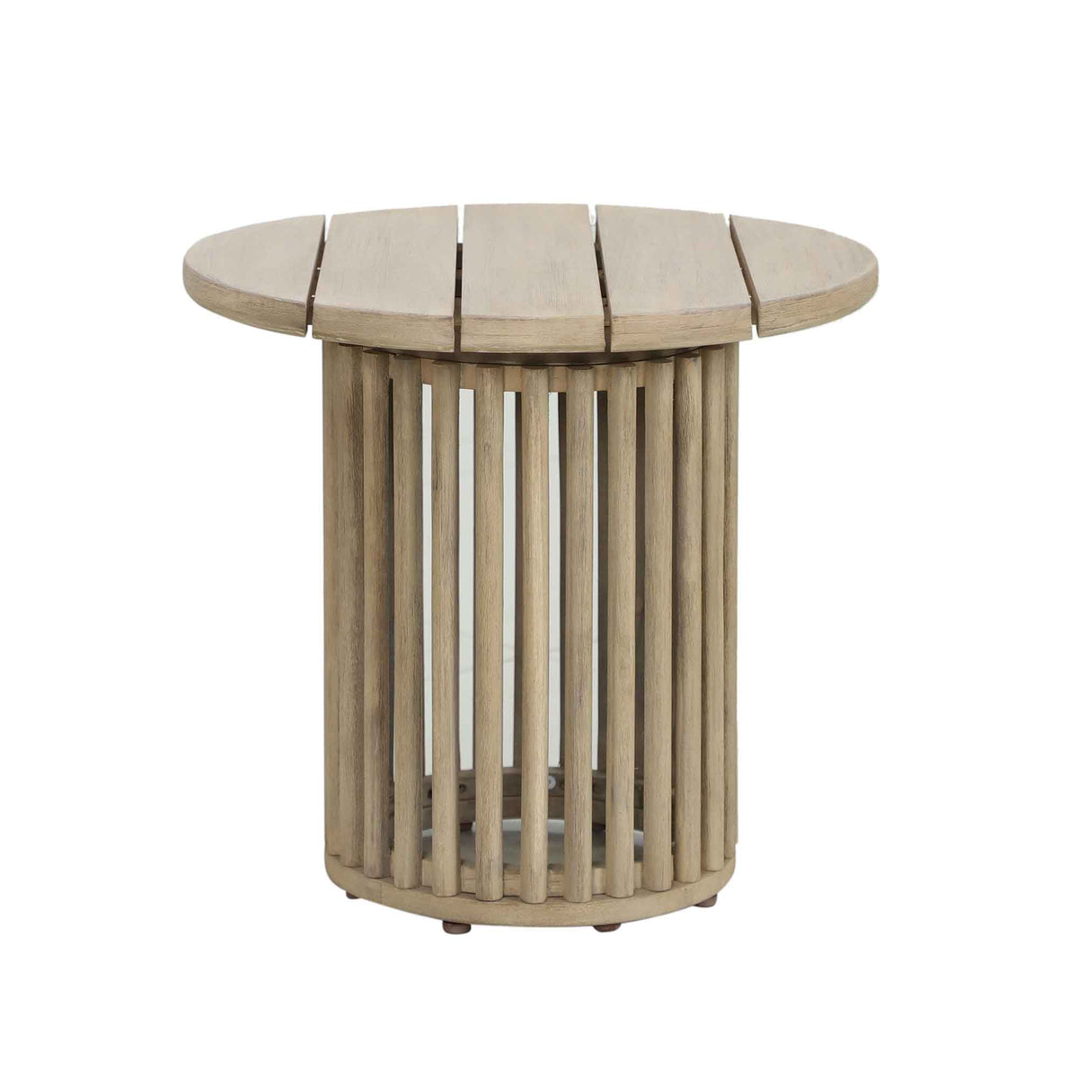 Table ronde d'appoint pour l'extérieur Cairns, 19,7"