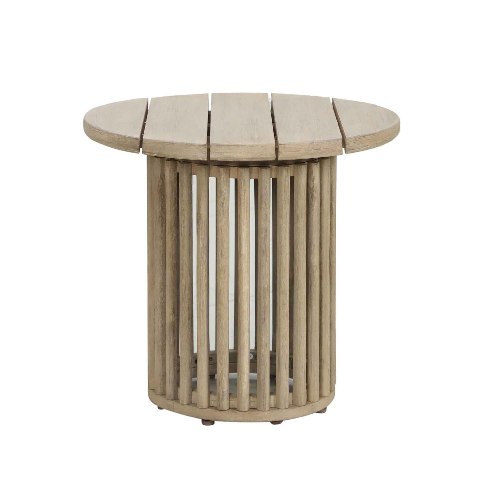 Table ronde d'appoint pour l'extérieur Cairns, 19,7"