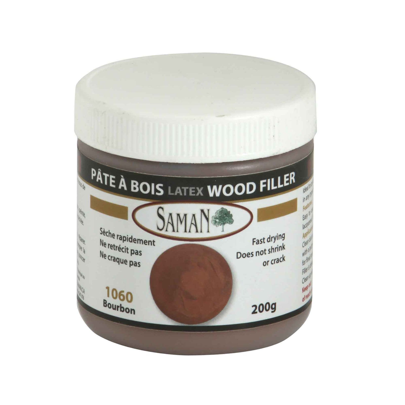 Pâte à bois au latex Bourbon, 200 g             