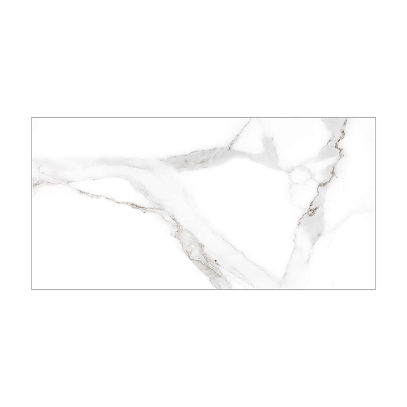 Tuile de porcelaine Alsacia de 12" x 24", marbre