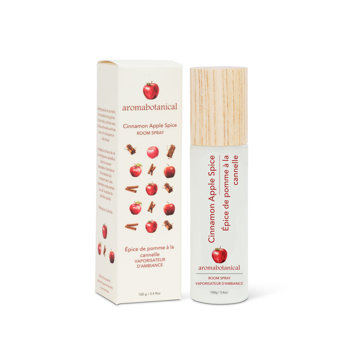 Vaporisateur d'ambiance épice de pomme à la cannelle, 100 ml