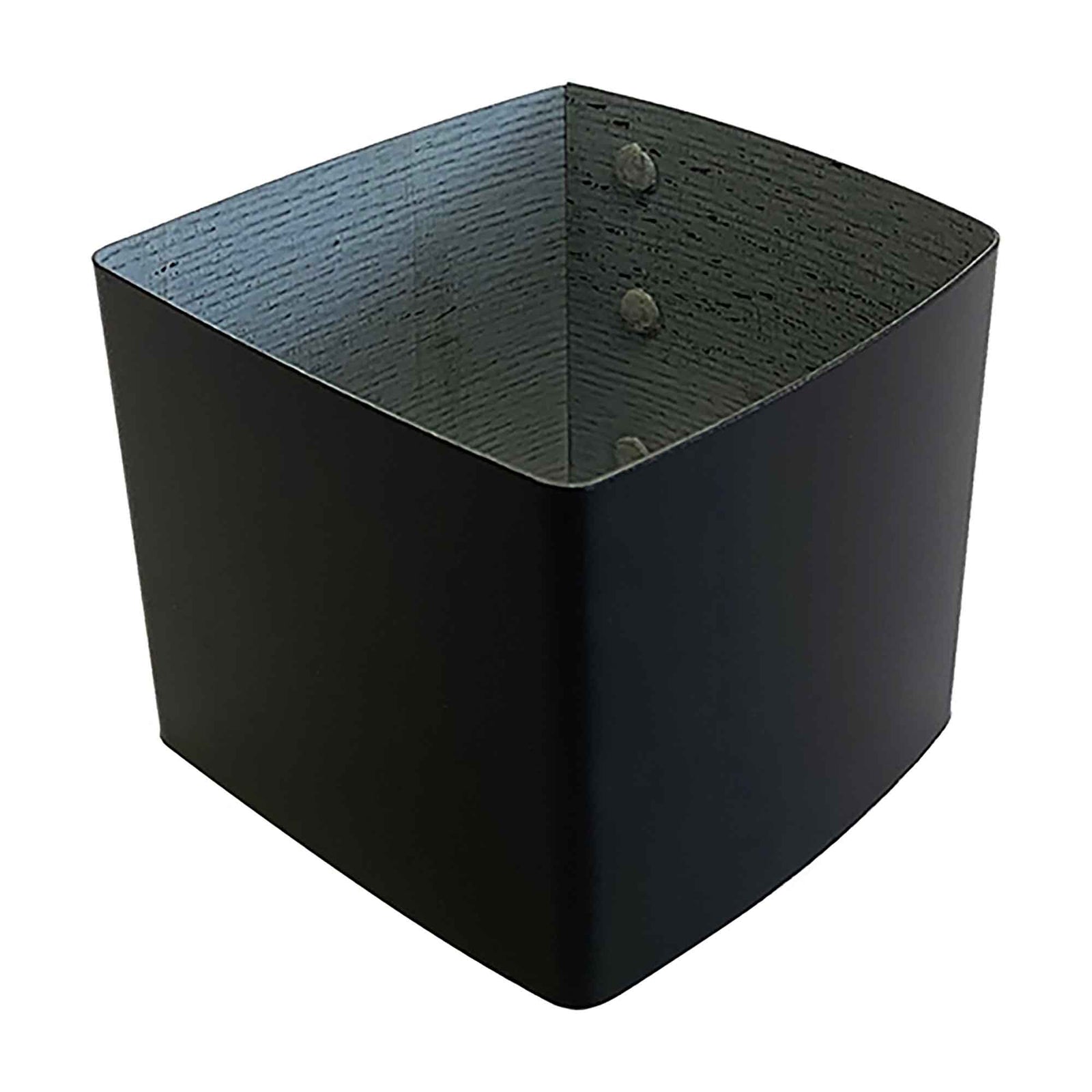 Connecteur seul pour gouttière en galvalume, noir