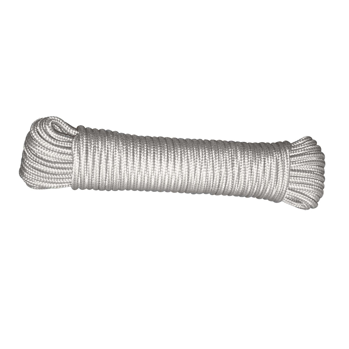 Corde polypropylène tressée en losange de 7/32&#39;&#39;, blanche - 100&#39;