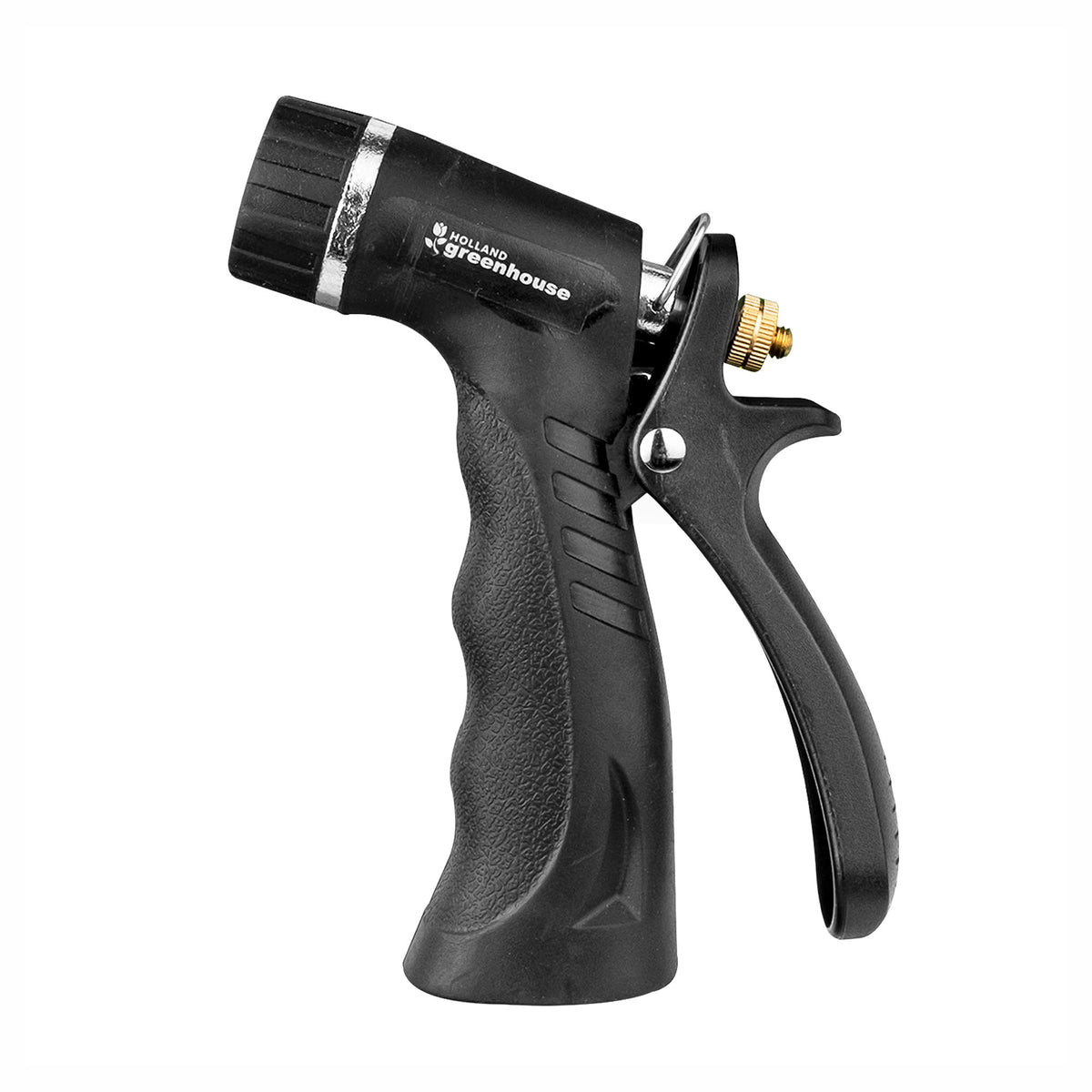 Pistolet d’arrosage isolé, noir
