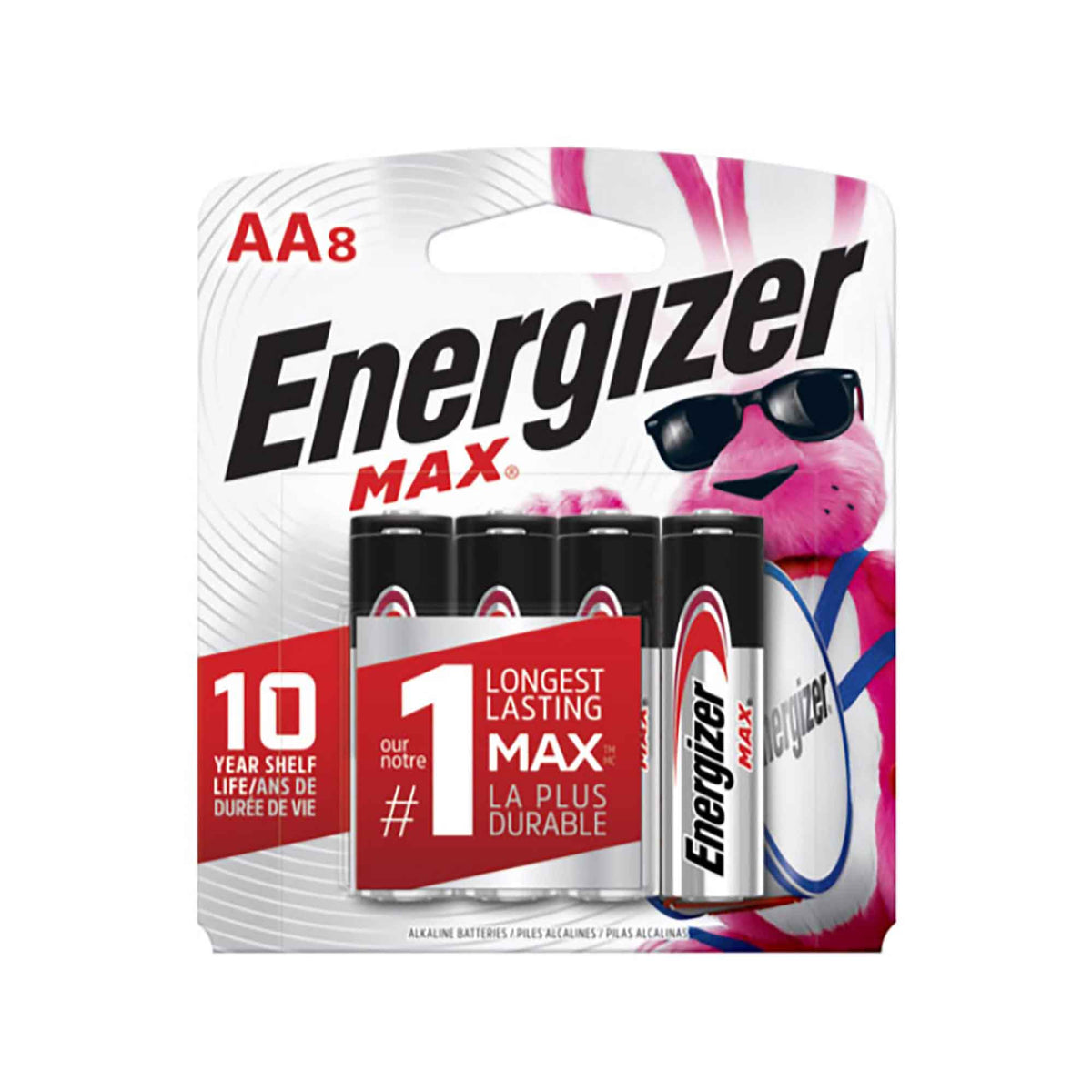 Pile AA Energizer Max, 8 unités