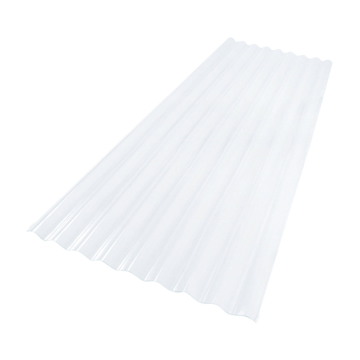 Panneau ondulé de toiture Palruf de 24" x 10', clair