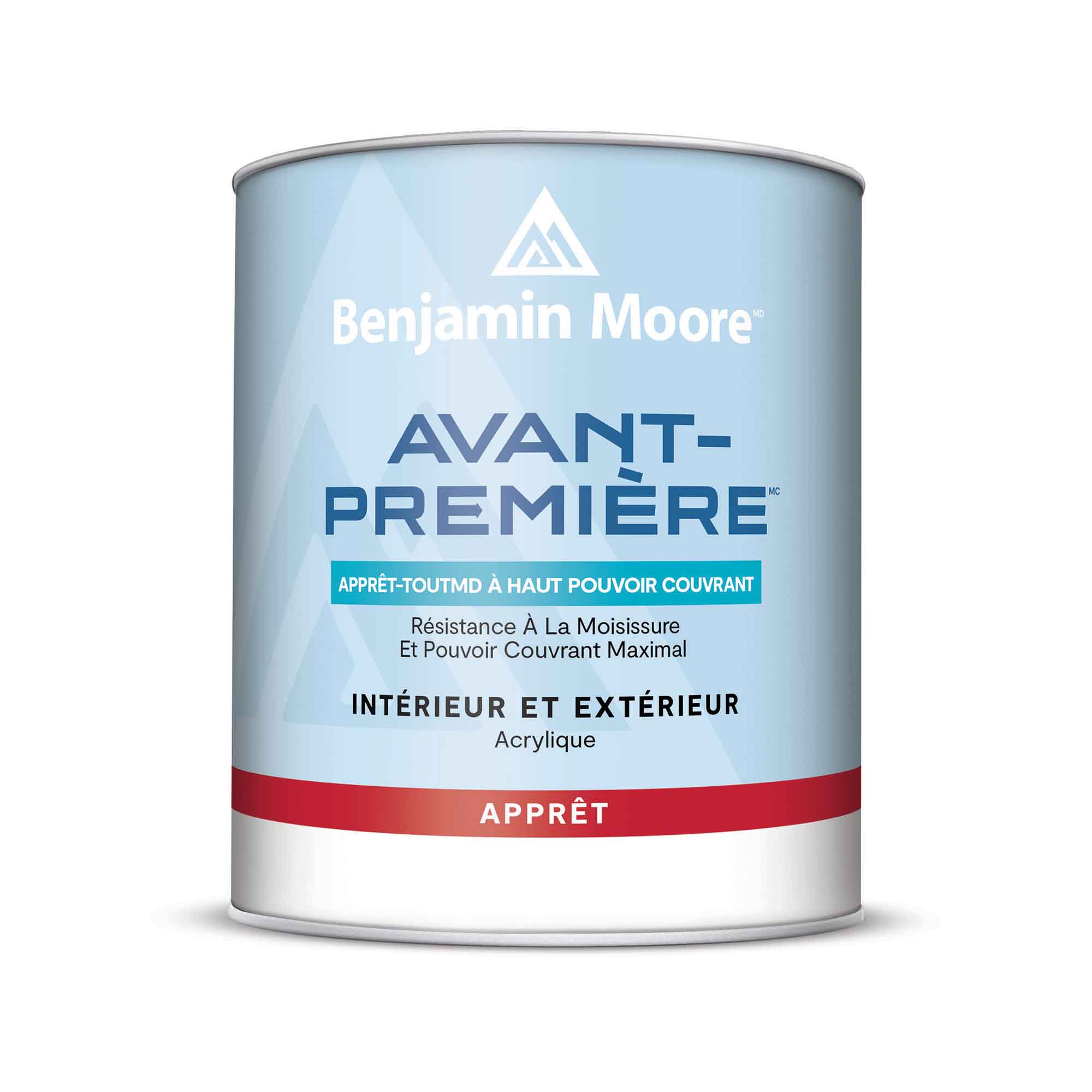 Apprêt-tout à haut pouvoir couvrant Avant Première base foncée, 946 ml